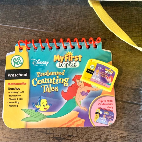 My First Leap Frog 7 Books/8 Cartridges w/Backpack - Picture 2 of 8